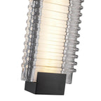 Alora Lighting WV374225UBCR Urban Bronze,Ribbed Glass Alai 25-in Urban Bronze/ribbed Glass Led Wall Vanity Image 2