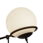 Alora Lighting CH458632MBOP Matte Black,Opal Glass Alba 32-in Matte Black/opal Glass 6 Lights Chandelier Image 2