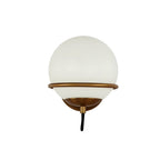 Alora Lighting WV458107AGOP Aged Gold,Opal Glass Alba 7-in Aged Brass/opal Glass 1 Light Wall Vanity Image 3