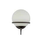 Alora Lighting WV458107MBOP Matte Black,Opal Glass Alba 7-in Matte Black/opal Glass 1 Light Wall Vanity Image 3