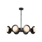 Alora Lighting CH320837UB Urban Bronze Alonso 37-in Urban Bronze Led Chandeliers Image 1