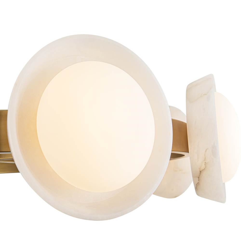 Alora Lighting Alonso 37-in Urban Bronze Led Chandeliers