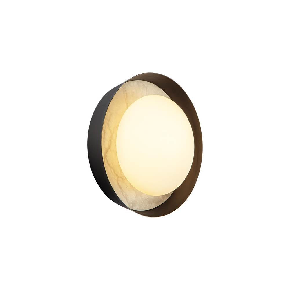 Alora Lighting Alonso 8-in Urban Bronze Led Wall/vanity