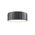 Alora Lighting Kensington 12-in Urban Bronze Led Flush Mount