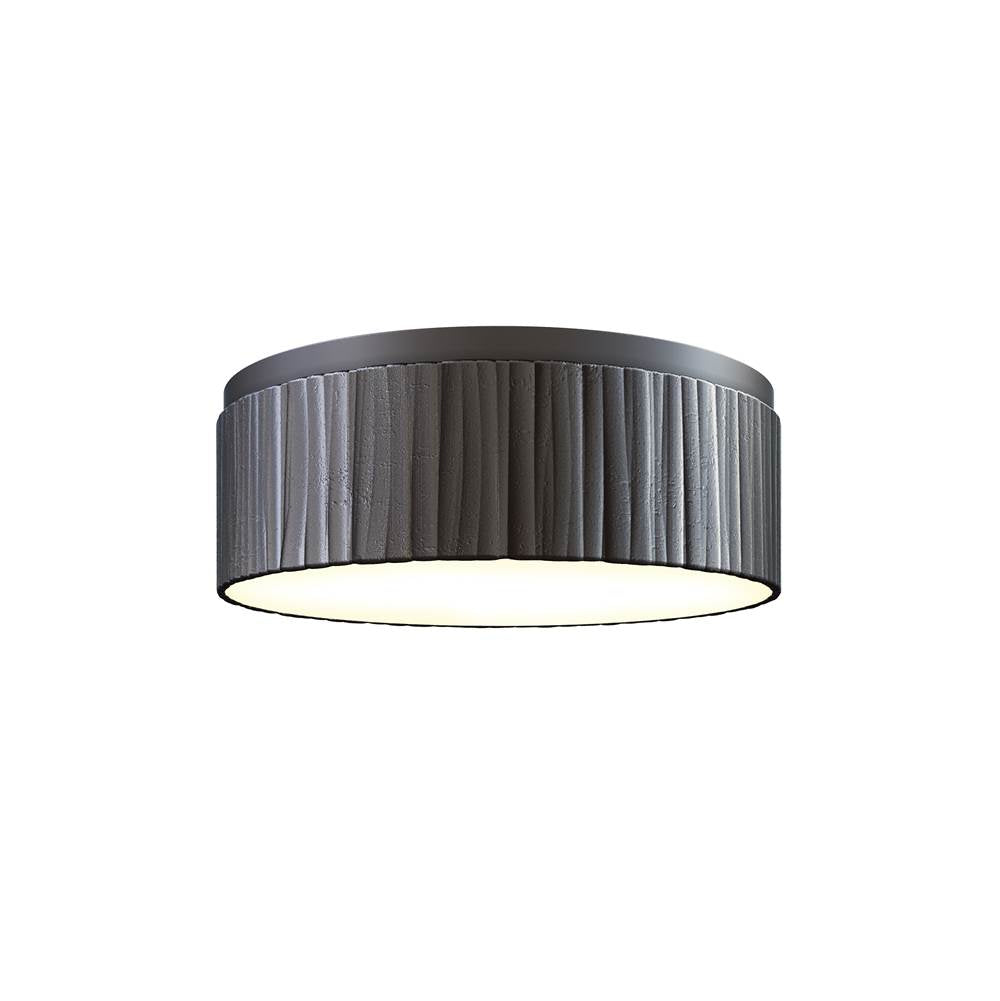 Alora Lighting Kensington 12-in Urban Bronze Led Flush Mount