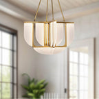 Alora Lighting CH336830VB-UNV Vintage Brass Anders 30-in Vintage Brass Led Chandeliers Image 2