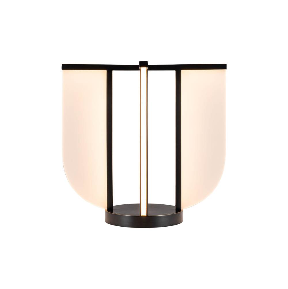 Alora Lighting Anders 16-in Urban Bronze Led Table Lamp