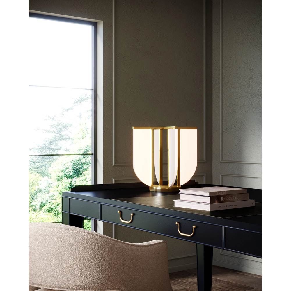 Alora Lighting TL336815UB Urban Bronze Anders 16-in Urban Bronze Led Table Lamp Image 2