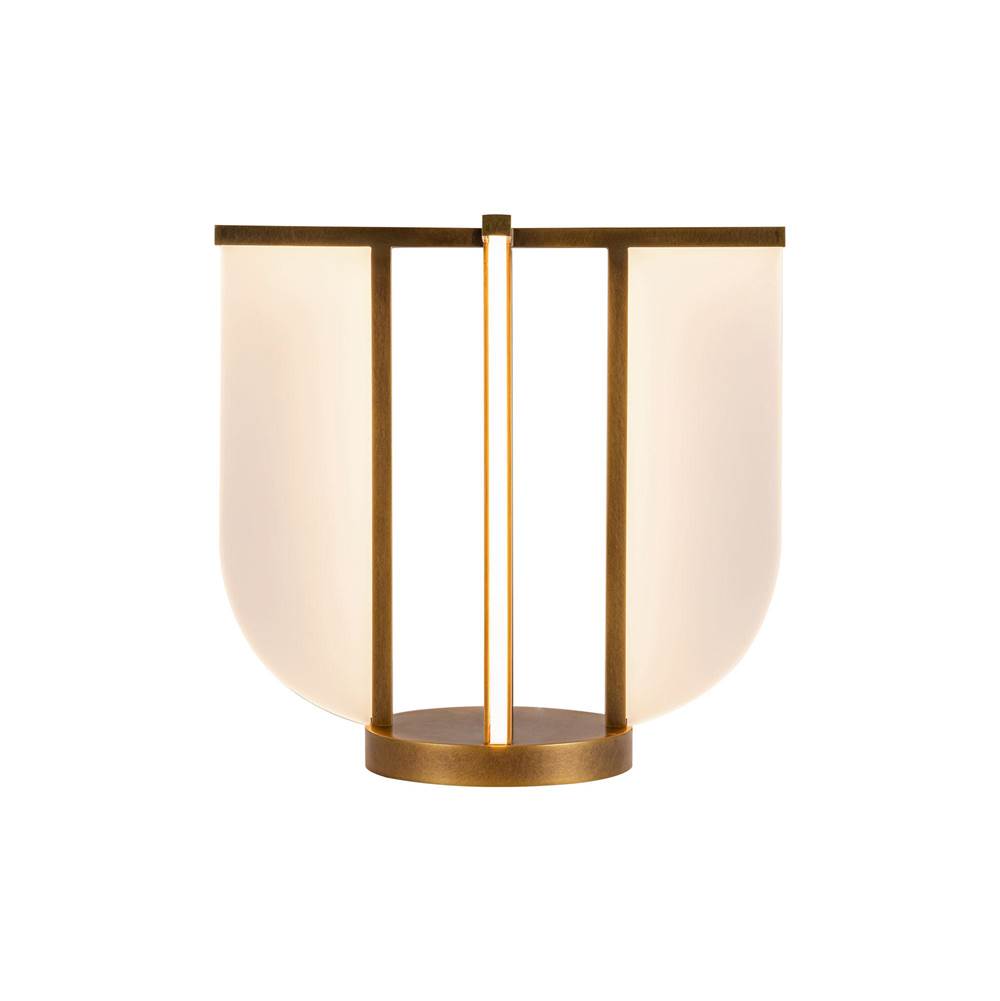 Alora Lighting Anders 16-in Urban Bronze Led Table Lamp