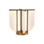 Alora Lighting TL336815VB Vintage Brass Anders 16-in Vintage Brass Led Table Lamp Image 4
