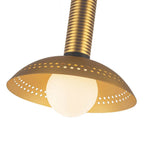 Alora Lighting PD616109BGOP-UNV Brushed Gold,Opal Glass Arden 9-in Brushed Gold/opal Glass Led Pendant Image 4