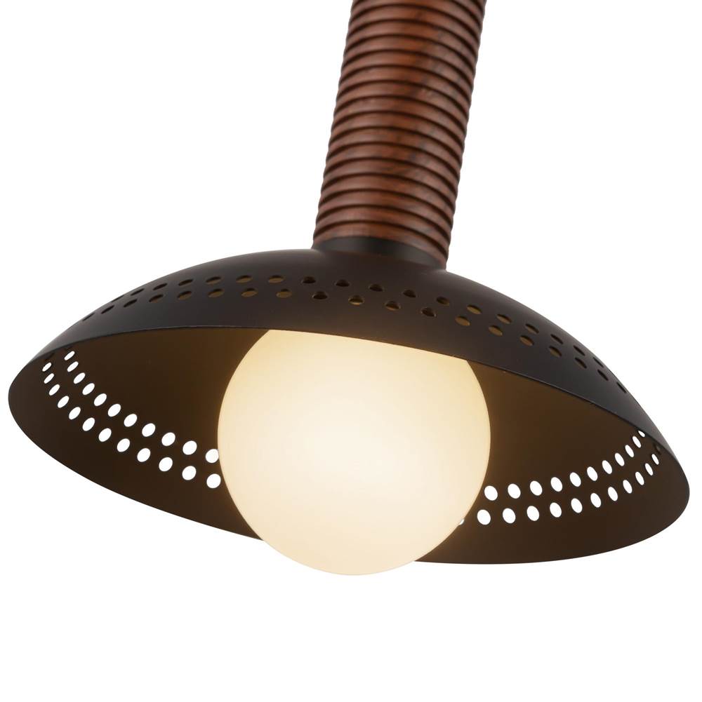 Alora Lighting PD616109MBOP-UNV Matte Black,Opal Glass Arden 9-in Matte Black/opal Glass Led Pendant Image 5