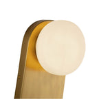 Alora Lighting WV425112BGOP Brushed Gold,Opal Glass Ariel 12-in Brushed Gold/opal Glass Socket Wall/vanity Light Image 3