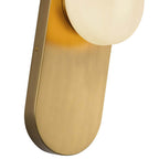 Alora Lighting WV425112BGOP Brushed Gold,Opal Glass Ariel 12-in Brushed Gold/opal Glass Socket Wall/vanity Light Image 2
