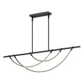 Alora Lighting LP317460UB Urban Bronze Aryas 60-in Urban Bronze Led Linear Pendant Image 1