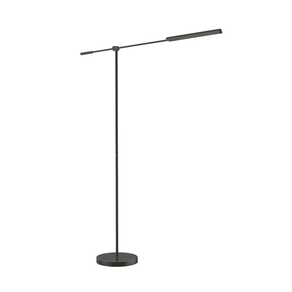 Alora Lighting Astrid 55-in Metal Shade/urban Bronze Led Floor Lamp