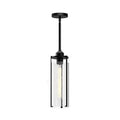Alora Lighting Belmont 5-in Aged Gold/clear Water Glass 1 Light Pendant