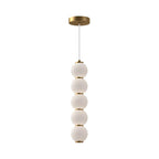 Alora Lighting PD531515AGOP-UNV Aged Gold,Opal Matte Glass Bijou 5-in Aged Gold/opal Matte Glass Led Pendant Image 1