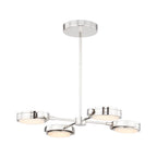 Alora Lighting Blanco 28-in Polished Nickel/alabaster Led Pendant