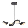 Alora Lighting Blanco 28-in Polished Nickel/alabaster Led Pendant