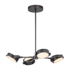 Alora Lighting Blanco 28-in Polished Nickel/alabaster Led Pendant