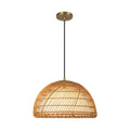 Alora Lighting PD631416BGOP Brushed Gold,Opal Bondi 16-in Brushed Gold/opal 1 Light Pendant Image 1
