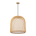Alora Lighting PD631920BGOP Brushed Gold,Opal Glass Bondi 20-in Brushed Gold/opal Glass 1 Light Pendant Image 4