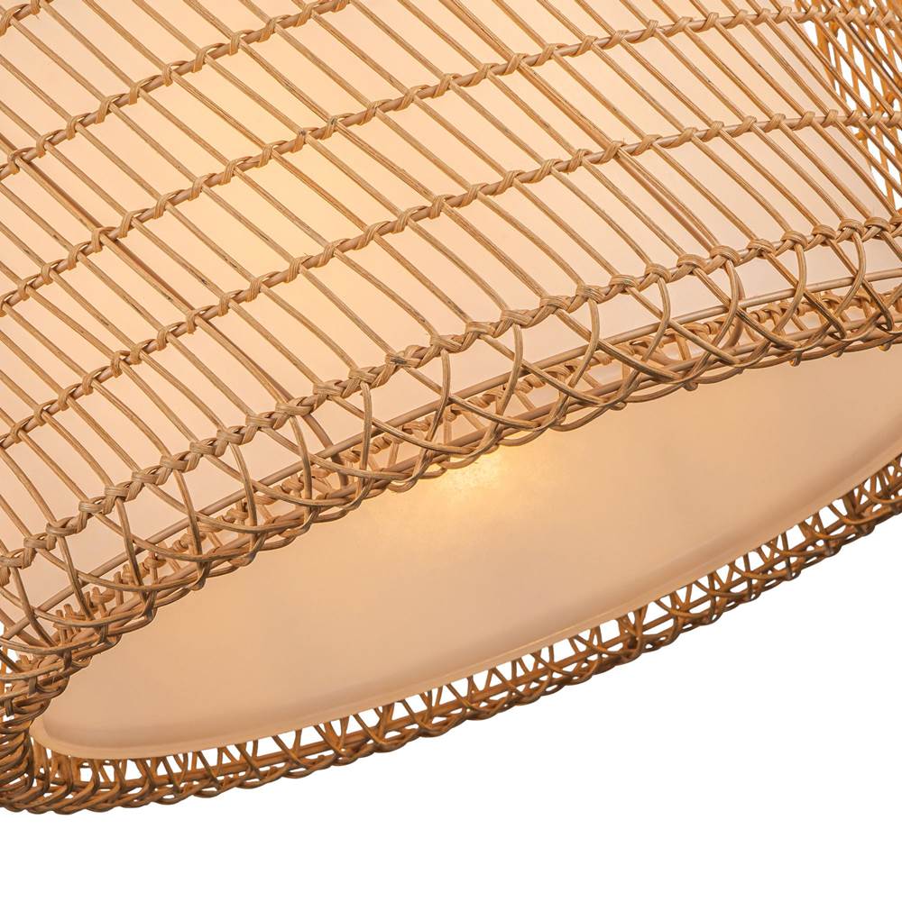Alora Lighting PD631920BGOP Brushed Gold,Opal Glass Bondi 20-in Brushed Gold/opal Glass 1 Light Pendant Image 3