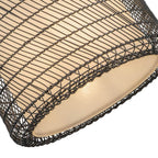 Alora Lighting PD631920MBOP Matte Black,Opal Glass Bondi 20-in Matte Black/opal Glass 1 Light Pendant Image 2