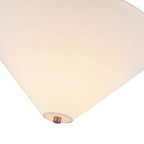 Alora Lighting PD497016BGWL Brushed Gold,White Linen Bridgette 16-in Brushed Gold/white Linen Socket Pendant Image 3