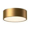 Alora Lighting Brisbane 11-in Aged Gold 2 Lights Flush Mount