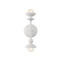 Alora Lighting Cadence 11-in Antique White 2 Lights Wall/vanity
