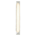 Alora Lighting Caesar 25-in Polished Nickel/alabaster Led Wall/vanity