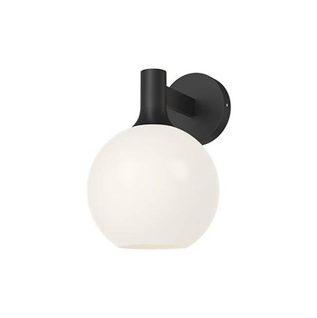 Alora Lighting Castilla 8-in Aged Gold/clear Glass 1 Light Wall/vanity