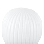 Alora Lighting TL579107BGGR Brushed Gold,Glossy Ribbed Opal Glass Cherise 7-in Brushed Gold/glossy Ribbed Opal Glass Socket Table Lamp Image 2