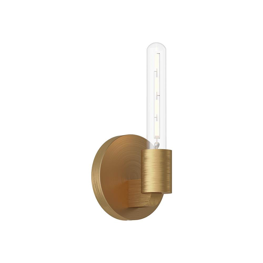 Alora Lighting Claire 5-in Aged Gold 1 Light Wall/vanity