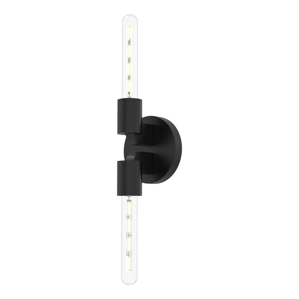 Alora Lighting Claire 5-in Aged Gold 2 Lights Wall/vanity