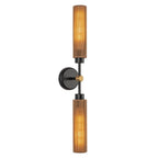 Alora Lighting WV491223MBTJ Matte Black,Tan Jute Colby 23-in Matte Black/tan Jute Socket Wall/vanity Light Image 1