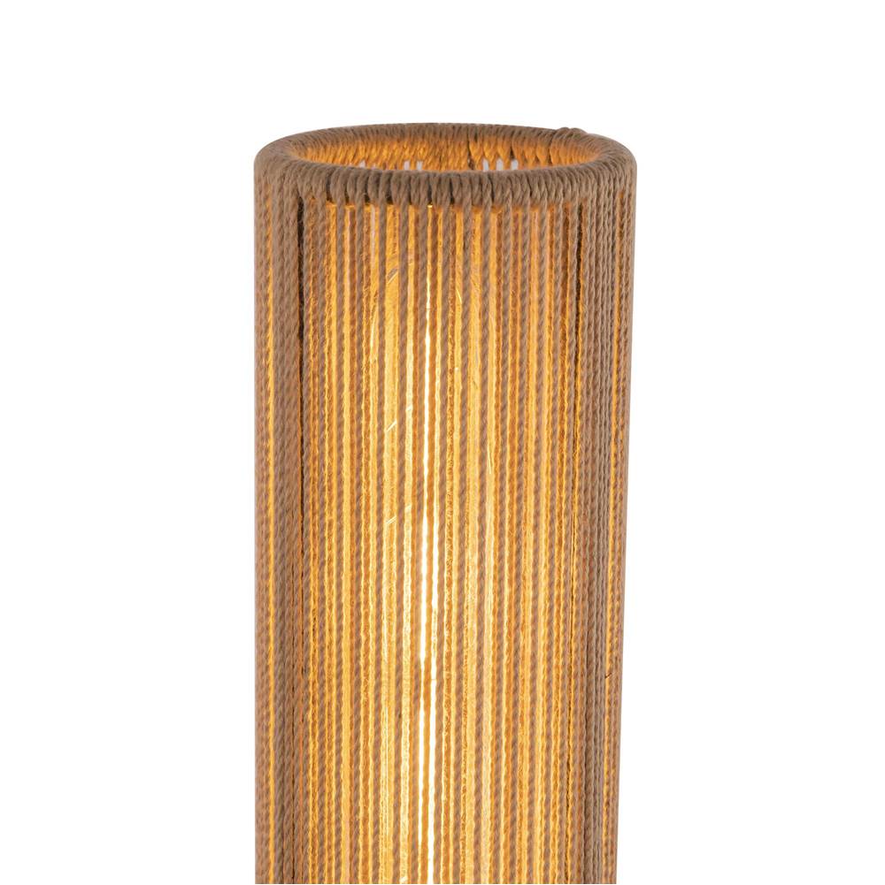 Alora Lighting WV491223MBTJ Matte Black,Tan Jute Colby 23-in Matte Black/tan Jute Socket Wall/vanity Light Image 3