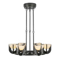 Alora Lighting CH362627UBAR-UNV Urban Bronze,Alabaster Colette 27-in Urban Bronze/alabaster Led Chandelier Image 1