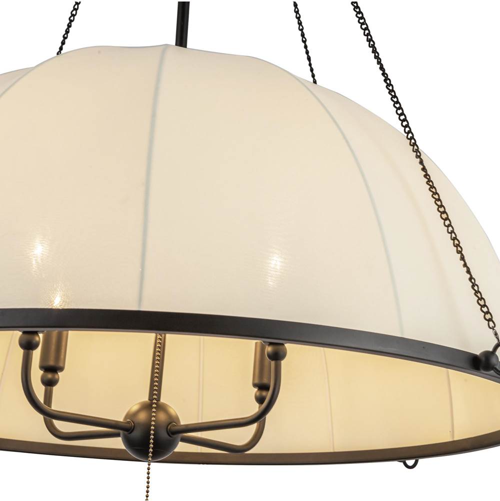 Alora Lighting CH661433MB Matte Black Crosby 33-in Matte Black Socket Chandelier Image 3