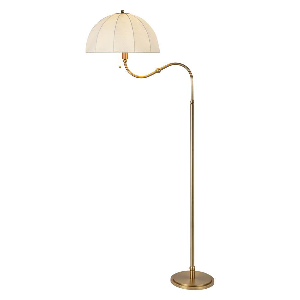 Alora Lighting FL661068BG Brushed Gold Crosby 68-in Brushed Gold Socket Floor Lamp Image 1