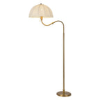 Alora Lighting Crosby 68-in Brushed Gold Socket Floor Lamp