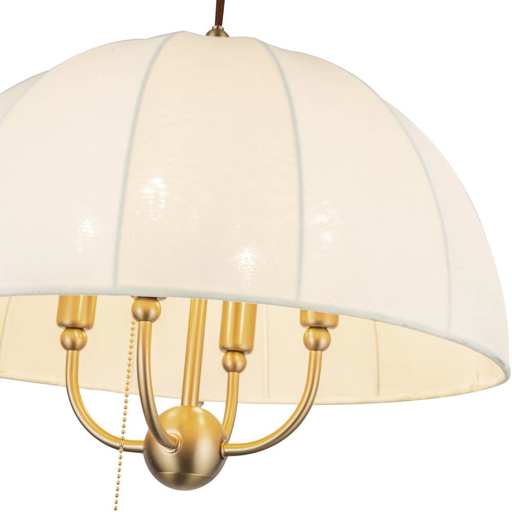Alora Lighting PD661418BG Brushed Gold Crosby 18-in Brushed Gold Socket Pendant Image 4