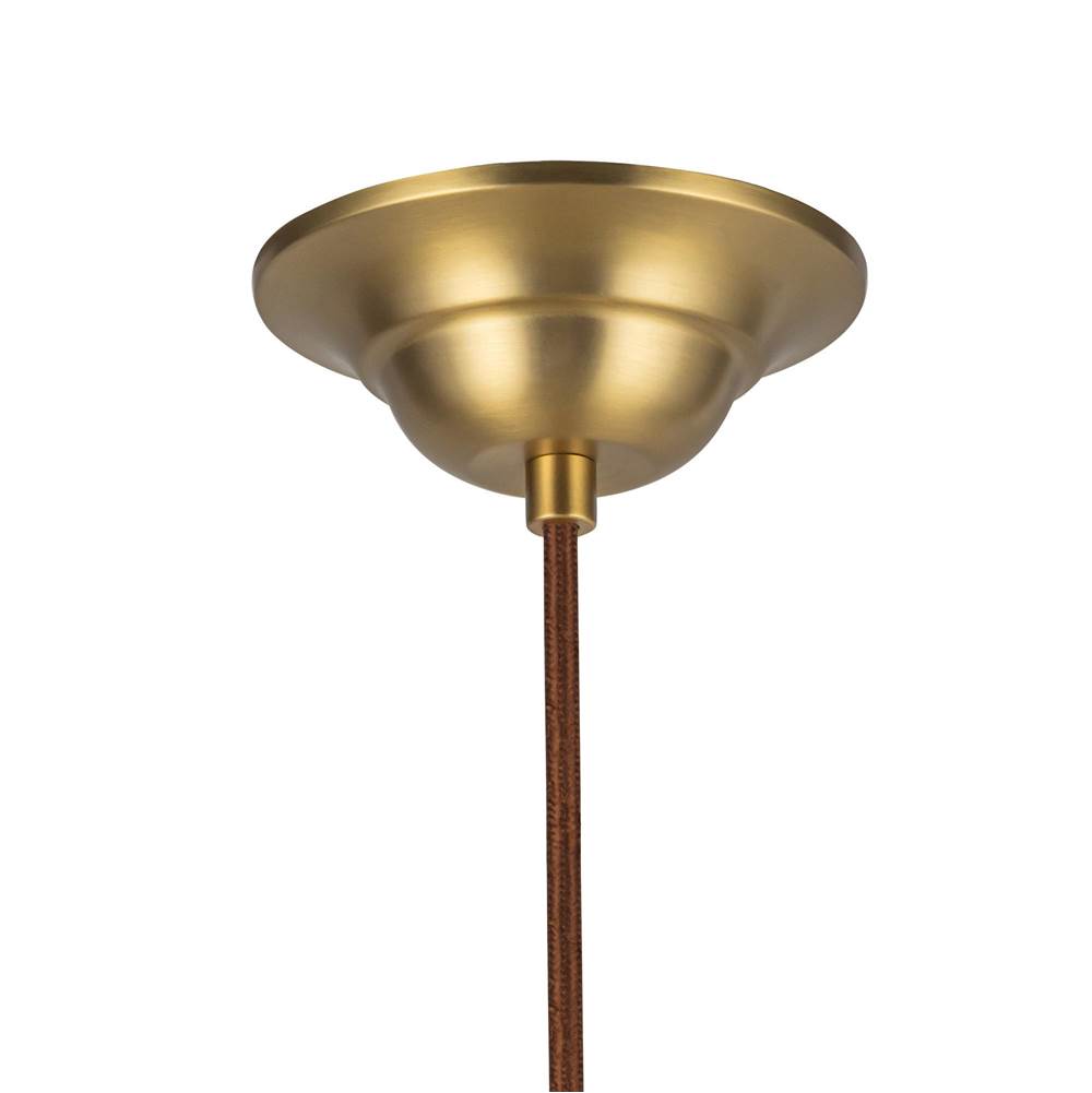 Alora Lighting PD661418BG Brushed Gold Crosby 18-in Brushed Gold Socket Pendant Image 2