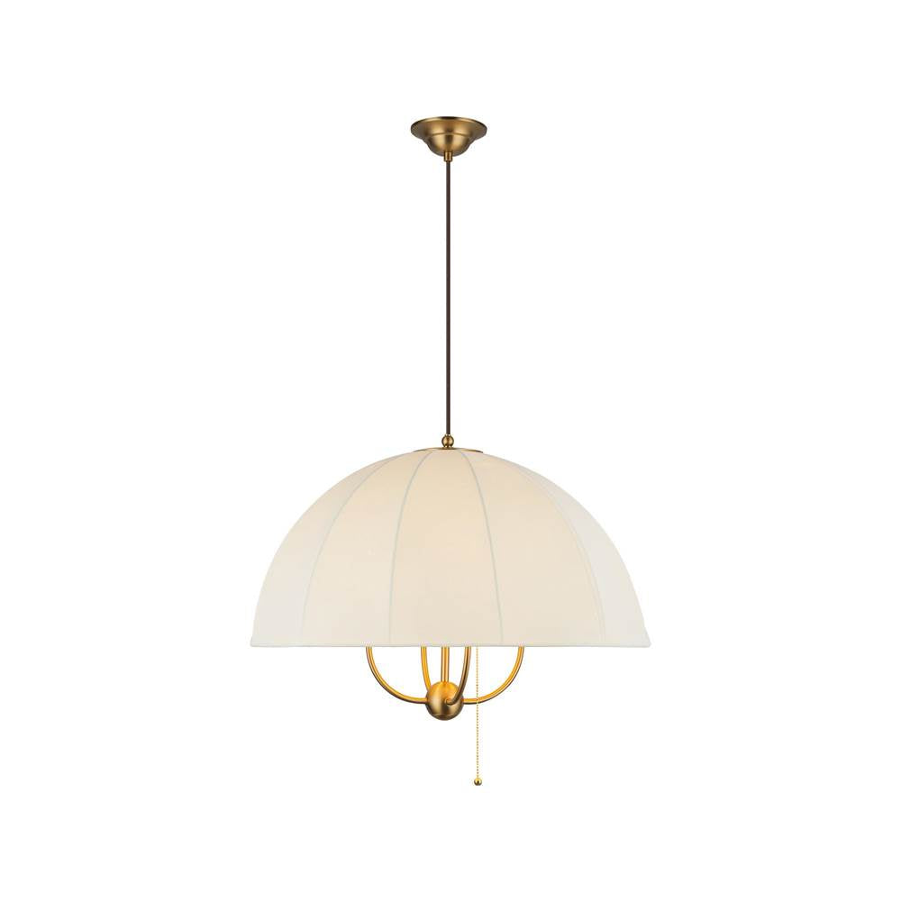 Alora Lighting PD661424BG Brushed Gold Crosby 24-in Brushed Gold Socket Pendant Image 1