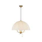 Alora Lighting PD661424BG Brushed Gold Crosby 24-in Brushed Gold Socket Pendant Image 1