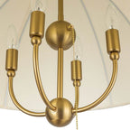 Alora Lighting PD661424BG Brushed Gold Crosby 24-in Brushed Gold Socket Pendant Image 2