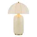 Alora Lighting TL661018BG Brushed Gold Crosby 18-in Brushed Gold Socket Table Lamp Image 1