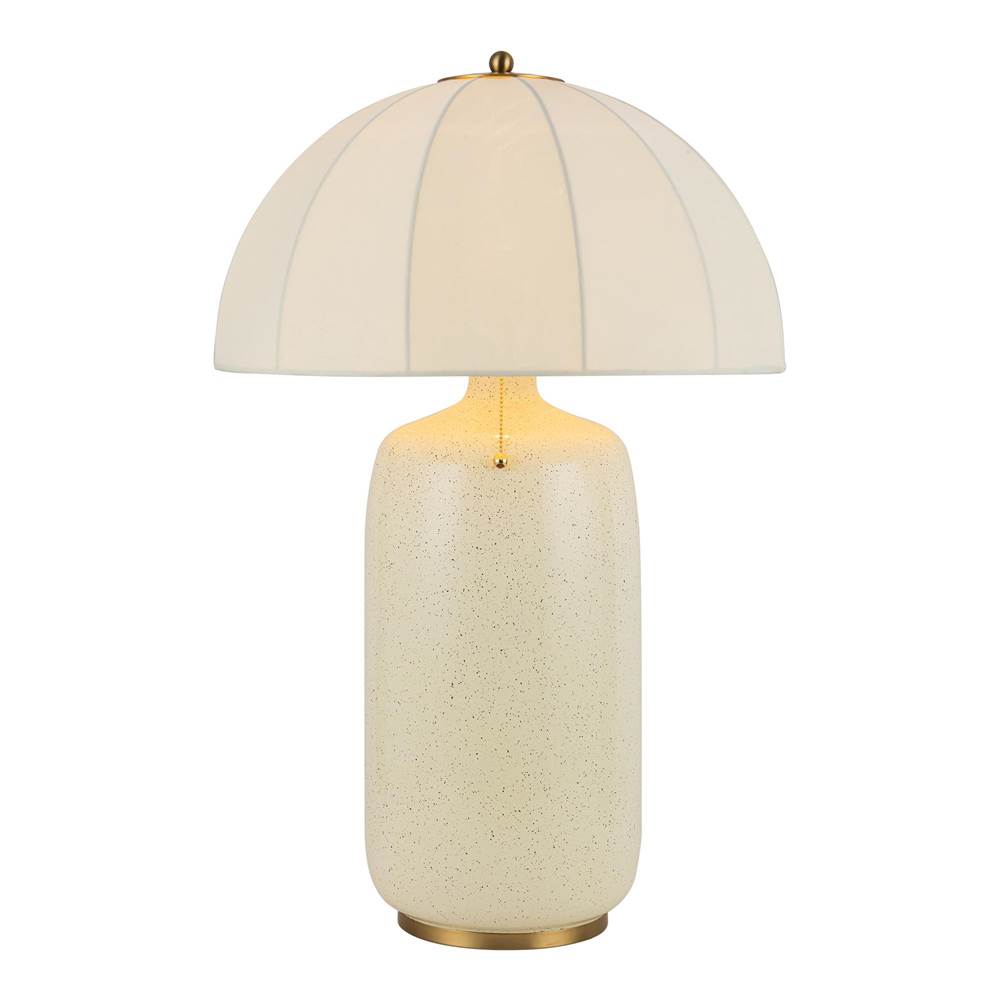 Alora Lighting TL661018BG Brushed Gold Crosby 18-in Brushed Gold Socket Table Lamp Image 1